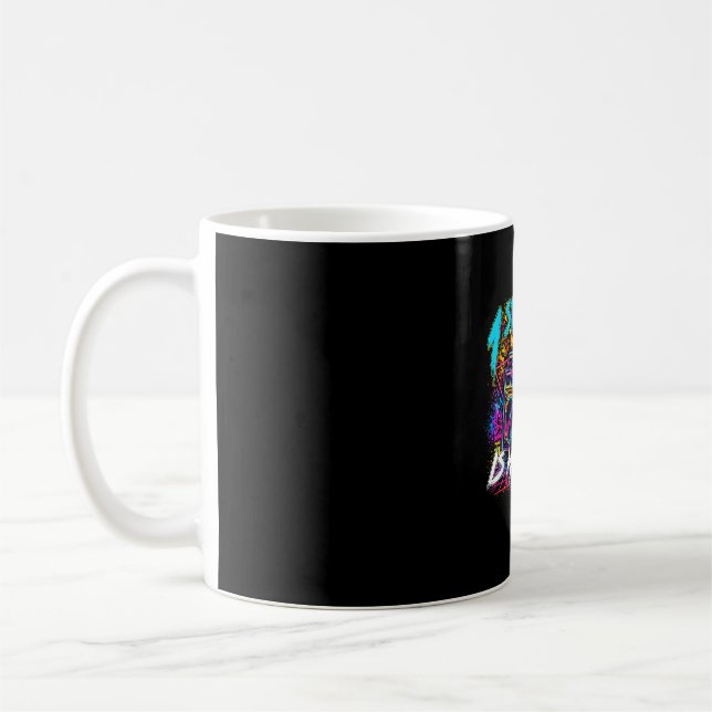 First grade is jam retro back to school teacher coffee mug (Left)