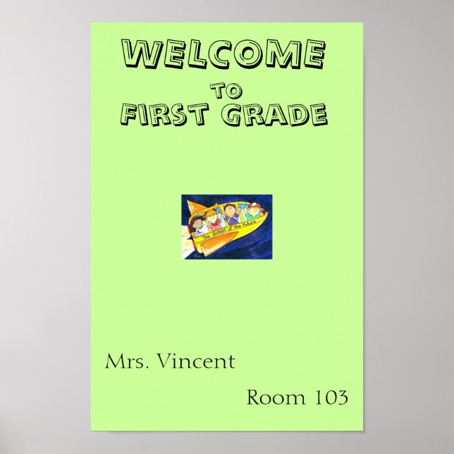 First Grade Poster (Front)