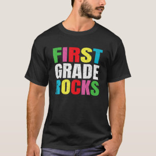 First Grade Rocks Student Teacher Back To School 1 T-Shirt