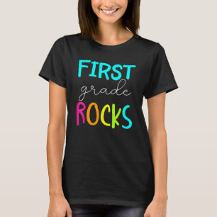 First Grade Rocks Team 1st Grade Teacher 1 T-Shirt