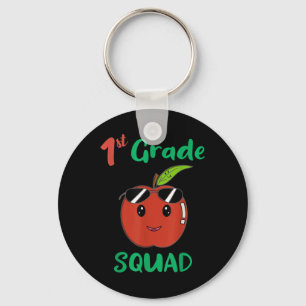 First Grade Squad Back To School Gifts Key Ring