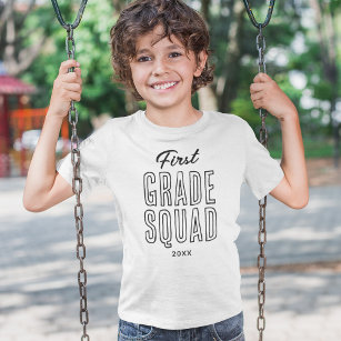 First Grade Squad Back to School T-Shirt