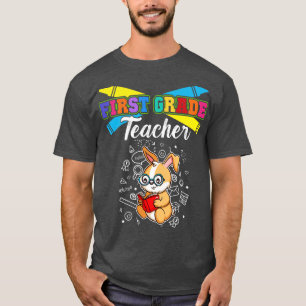 First Grade Teacher Elementary School Educator 3 T-Shirt