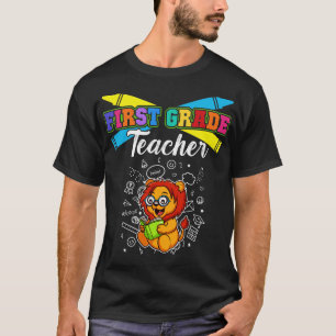 First Grade Teacher Elementary School Educator  T-Shirt