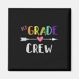First Grade Teacher First Day School 1st Grade Cre Magnet