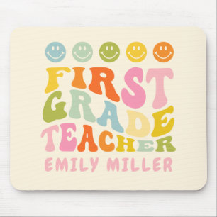 First Grade Teacher Gift Mouse Mat