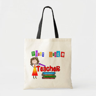 First Grade Teacher Gifts Tote Bag