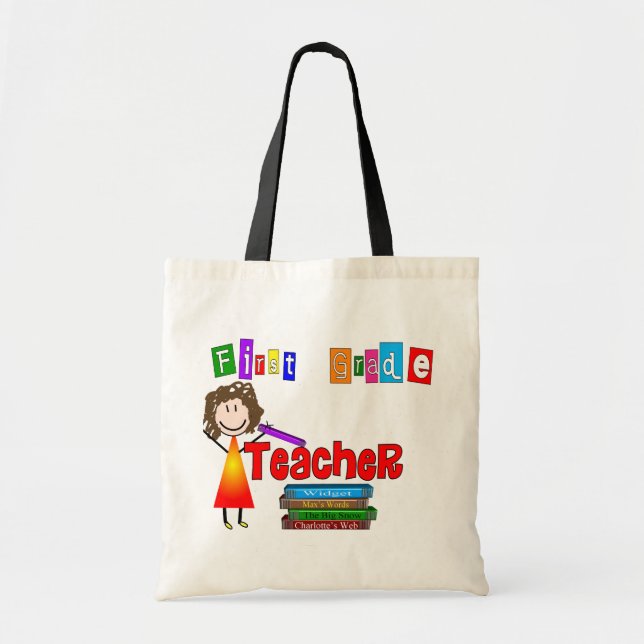 First Grade Teacher Gifts Tote Bag (Front)