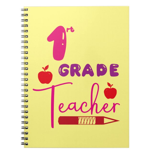 First Grade Teacher Notebook (Front)