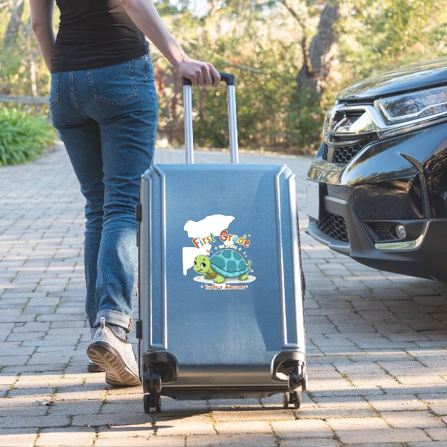 First Grade Turtle-y Awesome 1st Grade Back to Sch (Suitcase Insitu)