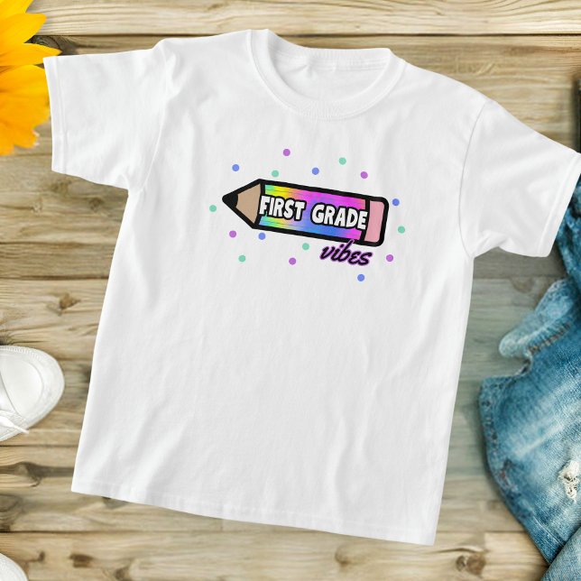 First Grade Vibes T-Shirt (Creator Uploaded)