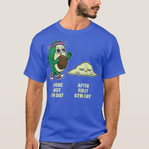 First Gym Fitness Sport Cardio Nutrition Avocado T-Shirt