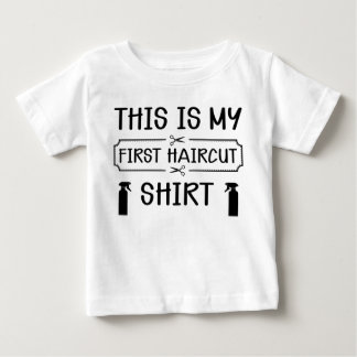 first haircut funny souvenir baby T-Shirt
