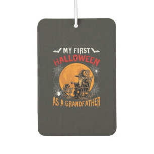 First Halloween As Grandfather Wizard Bat Moon_1 Car Air Freshener