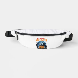 First Halloween As Mum Pumpkin Wolf Moon_1 Bum Bags