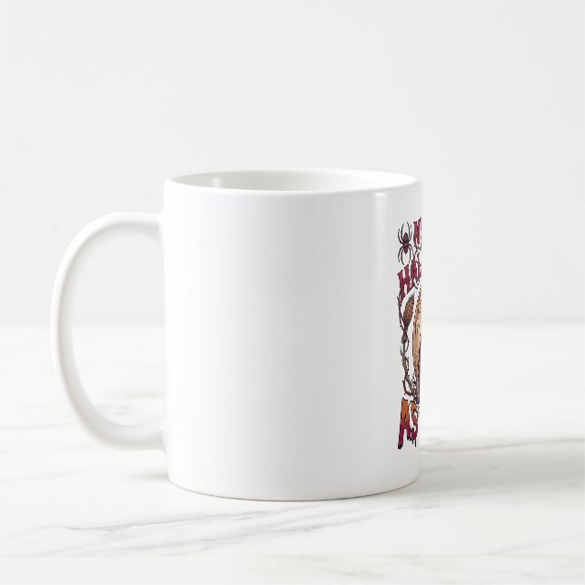 First Halloween As Mum Witch Skeleton Moon_1 Coffee Mug (Left)