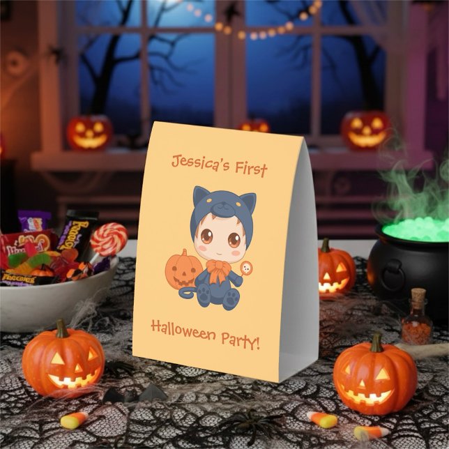 First Halloween Baby Black Cat Party (Creator Uploaded)