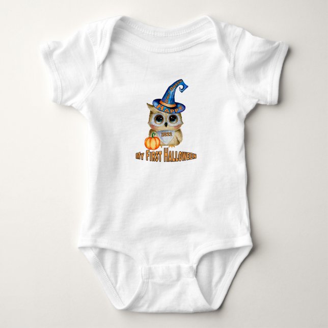 First Halloween  Baby Bodysuit (Front)