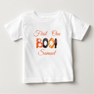 First Halloween Birthday Little Boo Infant T-shirt