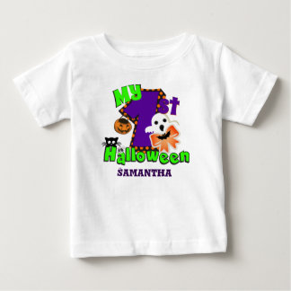 First Halloween Ghost Baby T-Shirt