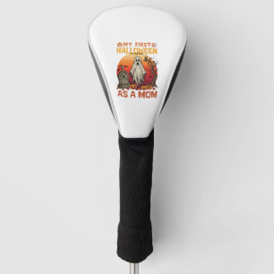 First Halloween Mum Ghost Tombstone Pumpkin_1 Golf Head Cover