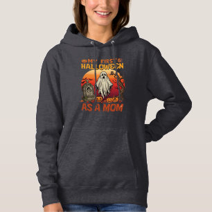First Halloween Mum Ghost Tombstone Pumpkin_1 Hoodie