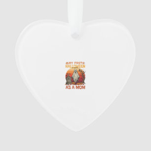 First Halloween Mum Ghost Tombstone Pumpkin_1 Ornament
