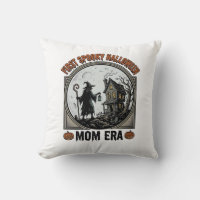 First Halloween Mum Vintage Engraving Haunted Witc