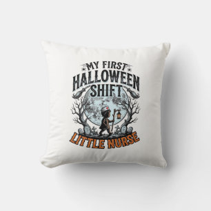 First Halloween Nurse Spooky Moon Infant Costume D Cushion