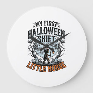 First Halloween Nurse Spooky Moon Infant Costume D Large Clock