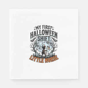 First Halloween Nurse Spooky Moon Infant Costume D Napkin