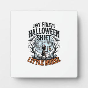 First Halloween Nurse Spooky Moon Infant Costume D Plaque