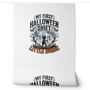 First Halloween Nurse Spooky Moon Infant Costume D Wallpaper
