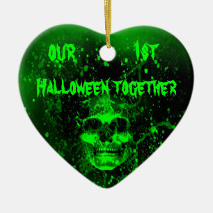 First Halloween together Ceramic Tree Decoration