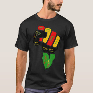 First Hand Black History Month Pride Dream Like Ma T-Shirt