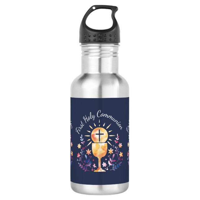 First Holy Communion  710 Ml Water Bottle (Front)