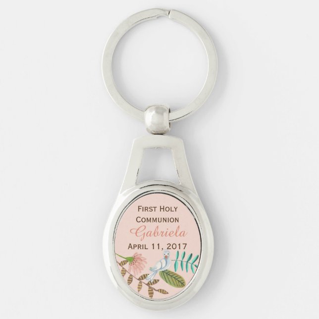First Holy Communion Bird | Key Chain (Front)