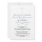 First Holy Communion Blue Twins Invitations