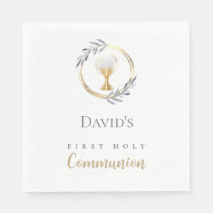 First Holy Communion boy Napkin