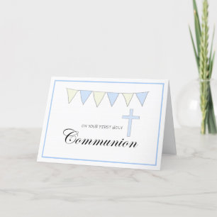 First Holy Communion card