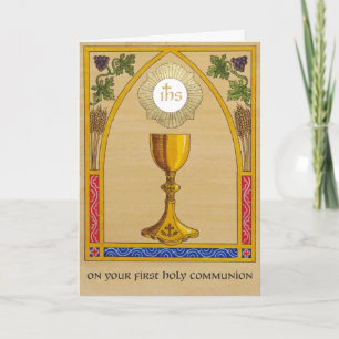 First Holy Communion Card