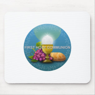 First Holy Communion Chalice and Host Mouse Mat