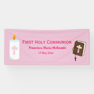 First Holy Communion * choose background colour Banner