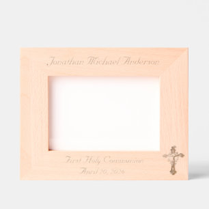 First Holy Communion Etched Frames