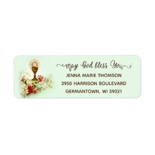 First Holy Communion Eucharist Traditional
