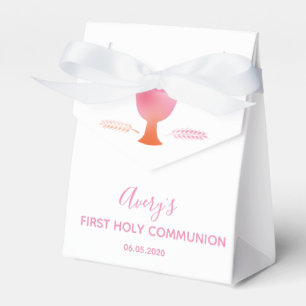 First Holy Communion Favour Box, Girl's Communion Favour Box