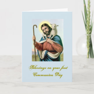 First Holy Communion - for Congratulations - Card