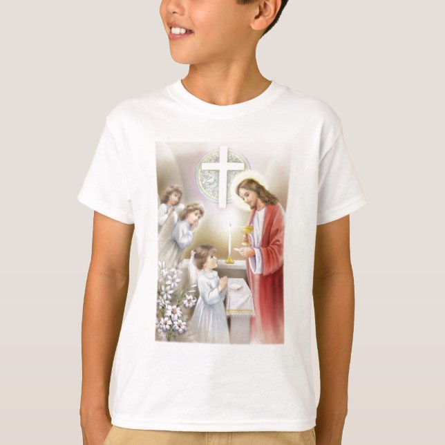 First Holy Communion girl T-Shirt (Front)