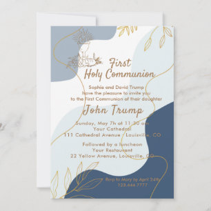 First Holy Communion Invitation