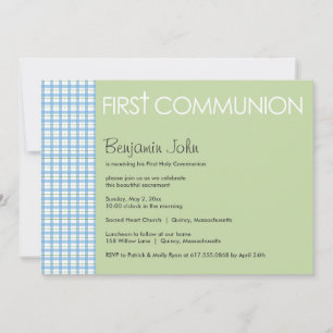 First Holy Communion Invitation